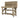 Indoor/outdoor workbench, pressure treated bench with back panel, double shelf and wheels