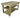 Wooden Super Heavy Duty Indoor/Outdoor Workbench 3ft-Depth Double Shelf and Wheels