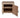 Wooden Eucalyptus hardwood top workbench with lockable cupboard (V.9) double shelf and wheels