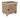 Wooden Eucalyptus hardwood top workbench with lockable cupboard (V.9) with wheels