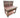 Wooden Eucalyptus hardwood workbench, tool cabinet with drawer (V.1) with back and wheels