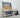 Acorn Wooden Workbench With Back Panel and Wheels