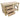 Wooden MDF top tool cabinet workbench with storage shelf (V.7)