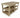 Wooden Workbench Eucalyptus Hardwood Top Depth-3ft with Double Shelf
