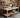 Wooden Workbench Eucalyptus Hardwood Top Depth-4ft with Wheels