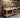 Wooden Workbench Eucalyptus Hardwood Top Depth-3ft with Wheels