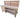 Wooden Eucalyptus top tool cabinet workbench with storage shelf (V.7) with back panel and double shelf