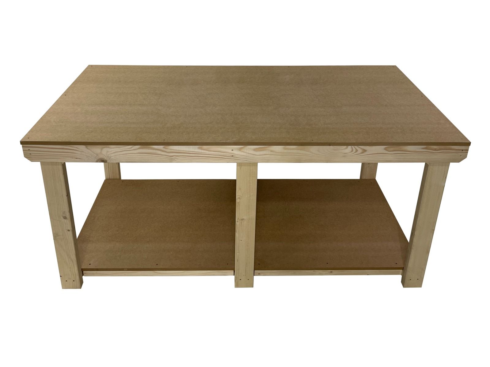Mdf Depths Wooden Workbench MDF Top Depth-3ft – Workbench Direct